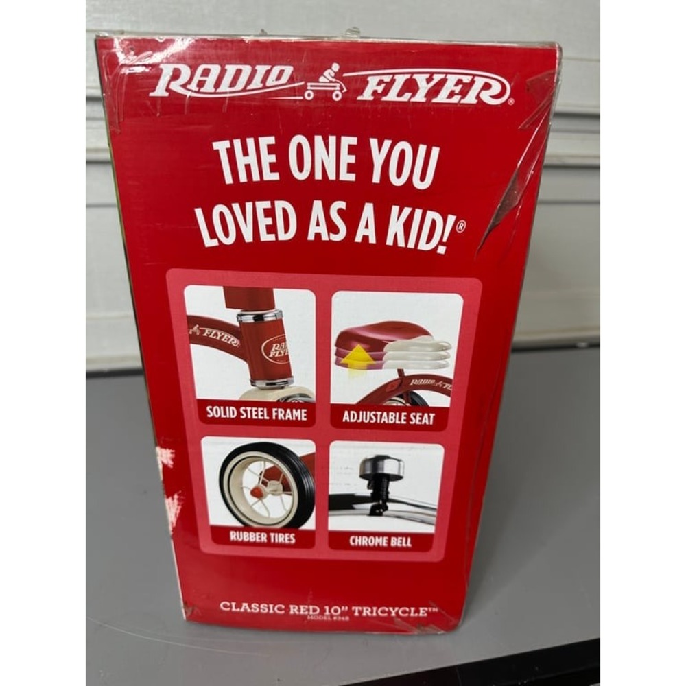 Radio Flyer Classic Dual Deck Tricycle